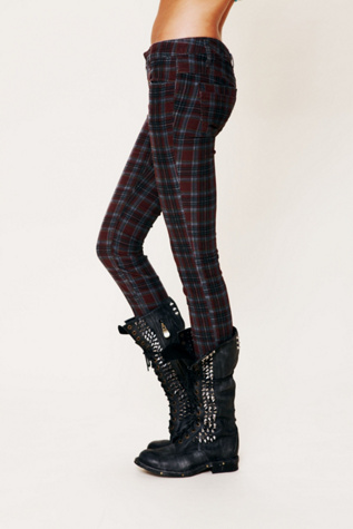 Printed Corduroy Skinny