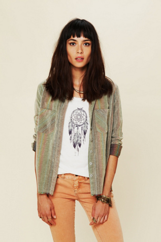 Variegated Cord Buttondown