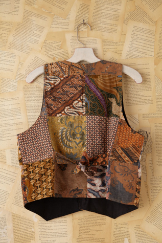 Vintage Batik Printed Vest
