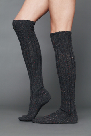 Free People Speckled Spun Tall Sock