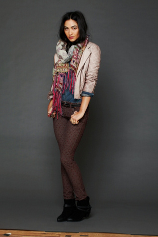 Quilted Vegan Leather Jacket
