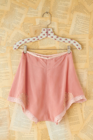 Free People Vintage Pink Silk Knickers in vintage-skirts