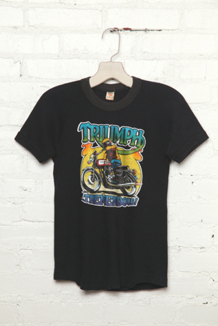 Vintage Triumph Tee in Vintage-Loves-vintage-tees