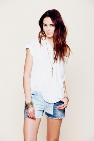 Marie Patchwork Short in sale-new-sale