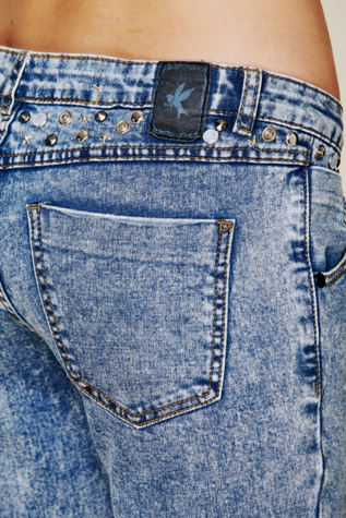 Studded and Destructed Skinnies