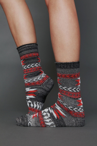 Southwestern Boot Sock