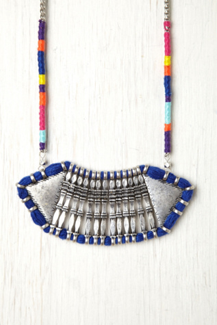Free People Thread Wrap Statement Necklace