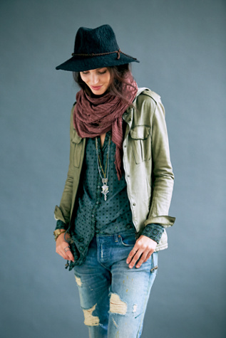 Military Leather Jacket