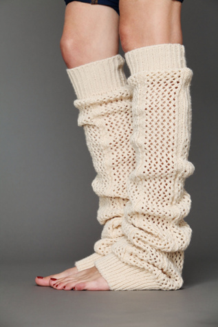 Thigh High Crochet Legwarmer