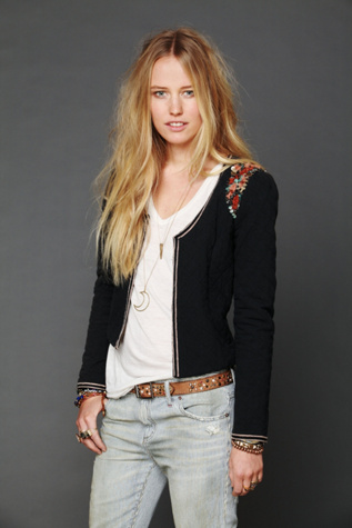 Bold Shoulder Quilted Jacket