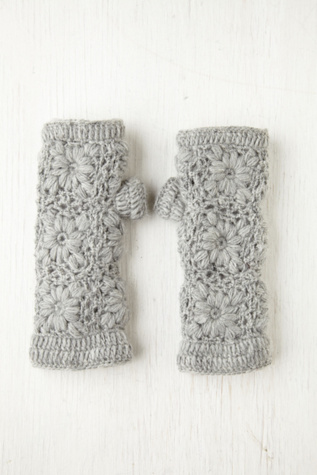 Crochet Fleece Armwarmer