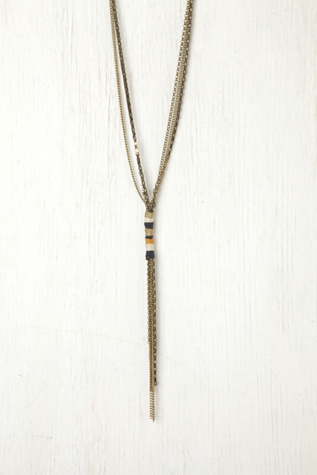 Wrapped Thread Chain Necklace