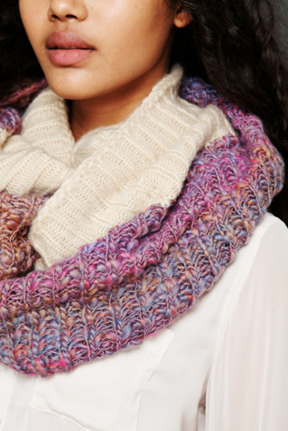 Loop Knit Eternity Scarf