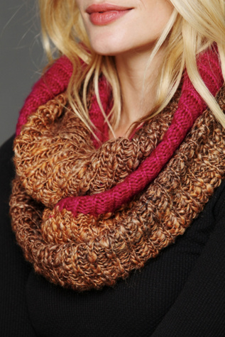 Loop Knit Eternity Scarf