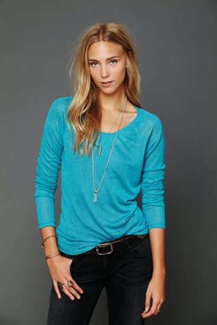Ballpark Raglan Top