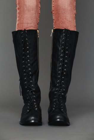 Black with Black Laces
