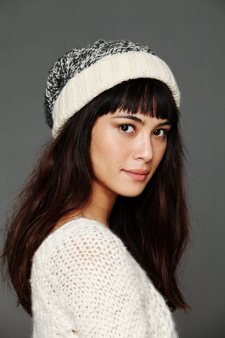 Cable Spacedye Beanie