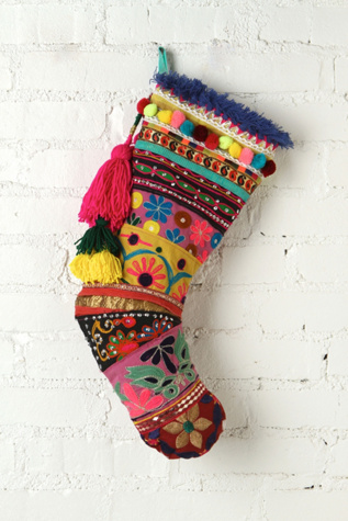 FP ONE Tinsel and Lace Stocking
