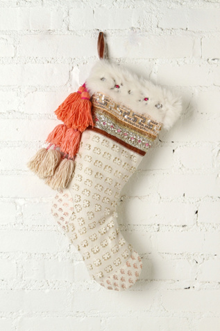 FP ONE Tinsel and Lace Stocking