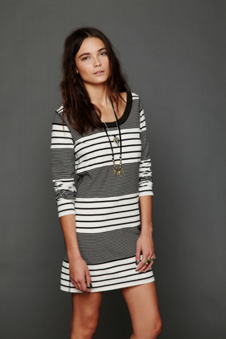 Striped Bodycon Dress