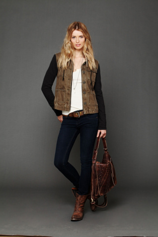 Leather Corset Backpack