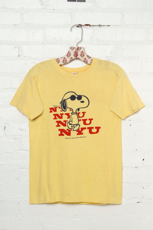 Vintage NYU Snoopy Tee in Vintage-Loves-vintage-tees