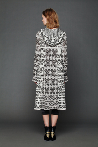 Check This Pattern Maxi Cardigan