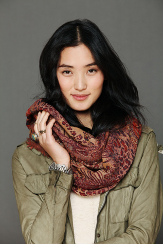 Woven Embroidered Scarf