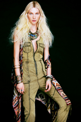 Adorned Utility Overall