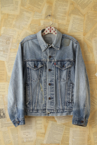 Free People Vintage Levis Denim Jacket in vintage-jeans
