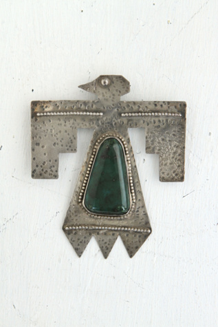 Free People Vintage Thunderbird Pin in Vintage-Jewelry