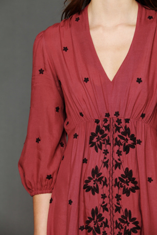 Embroidered Fable Dress