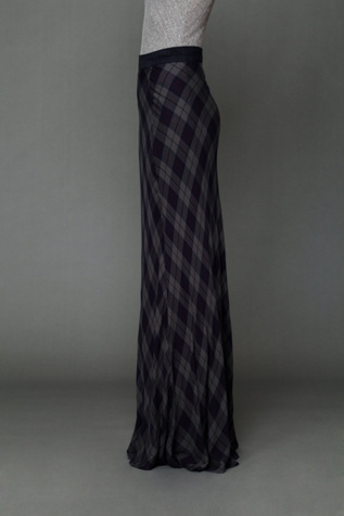 Cameron Plaid Maxi Skirt