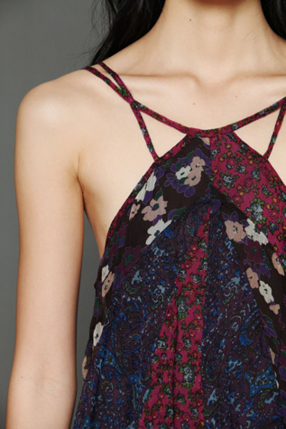 Pieced Printed Tank