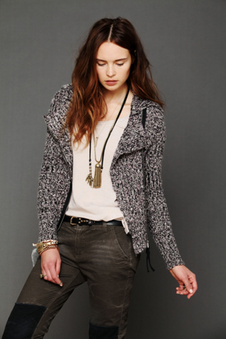 Salt And Pepper Motorcycle Jacket