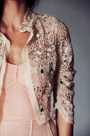 FP One Tear Drop Embellished Jacket