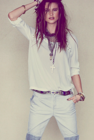 Lace Up Back Top in current-catalog