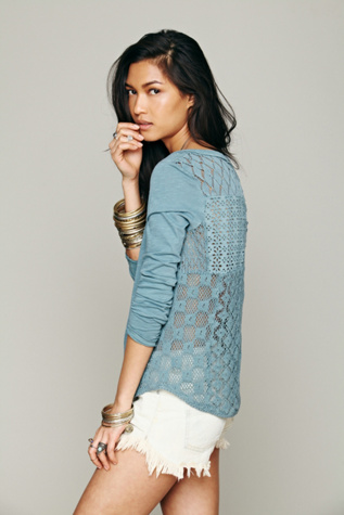 Patches Of Lace Henley