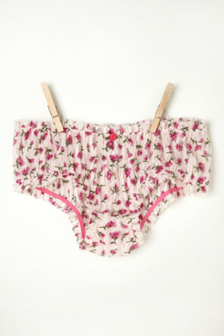 Intimately Free People Printed Lace Bloomer in Intimates-lingerie-undies