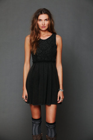 Sassy Soutache Dress in clothes-dresses
