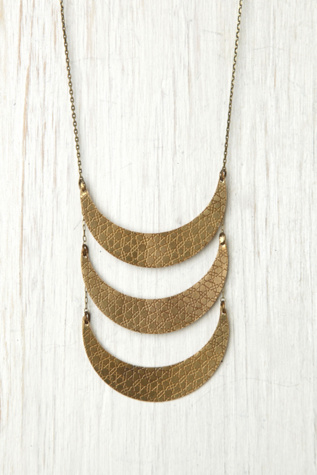 Lune Breastplate Necklace