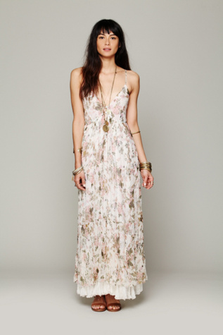 Mes Demoiselles Paris Heidi Printed Floral Dress in Boho-Dresses