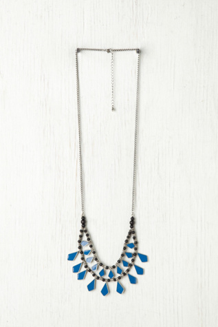 Geo Enamel Necklace