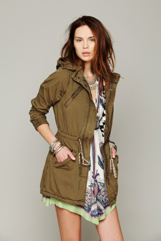 Green Parka in jackets-2