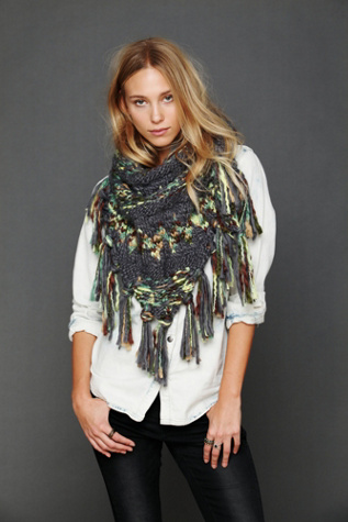 Space Dye Fringe Scarf