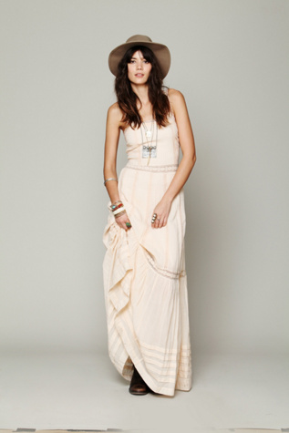 Ami Pieced Lace Maxi