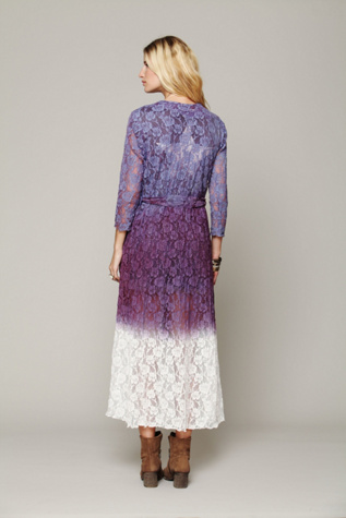 FP ONE Dip Dye Lace Robe