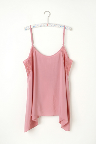 Lace Inset Swing Cami in intimates-tops