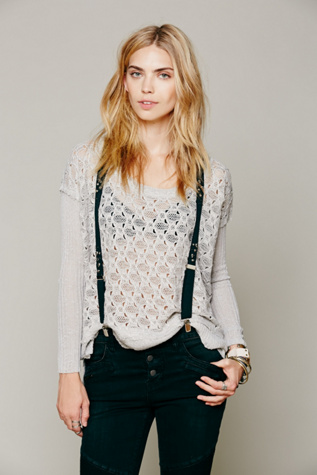 Free People Windows To My Soul Pullover