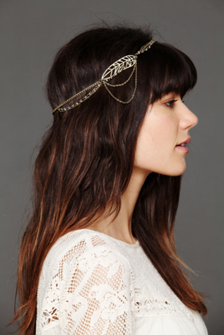 Leaf Motif Headband